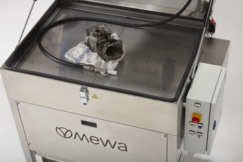 MEWA: Für die Werkstatt: die neueste Generation Mewa-Teilereiniger – Teilereinigung mit Umweltbonus