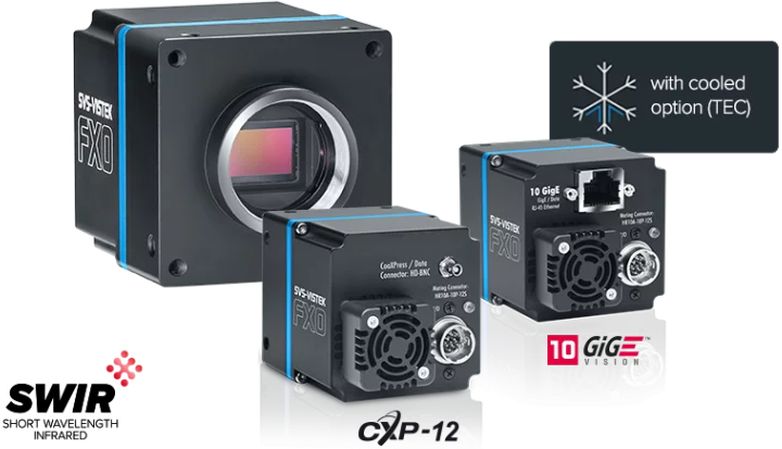 SVS-Vistek GmbH: fxo993 und fxo992 – weltweit schnellste hochauflösende SWIR-Kameras ab sofort verfügbar